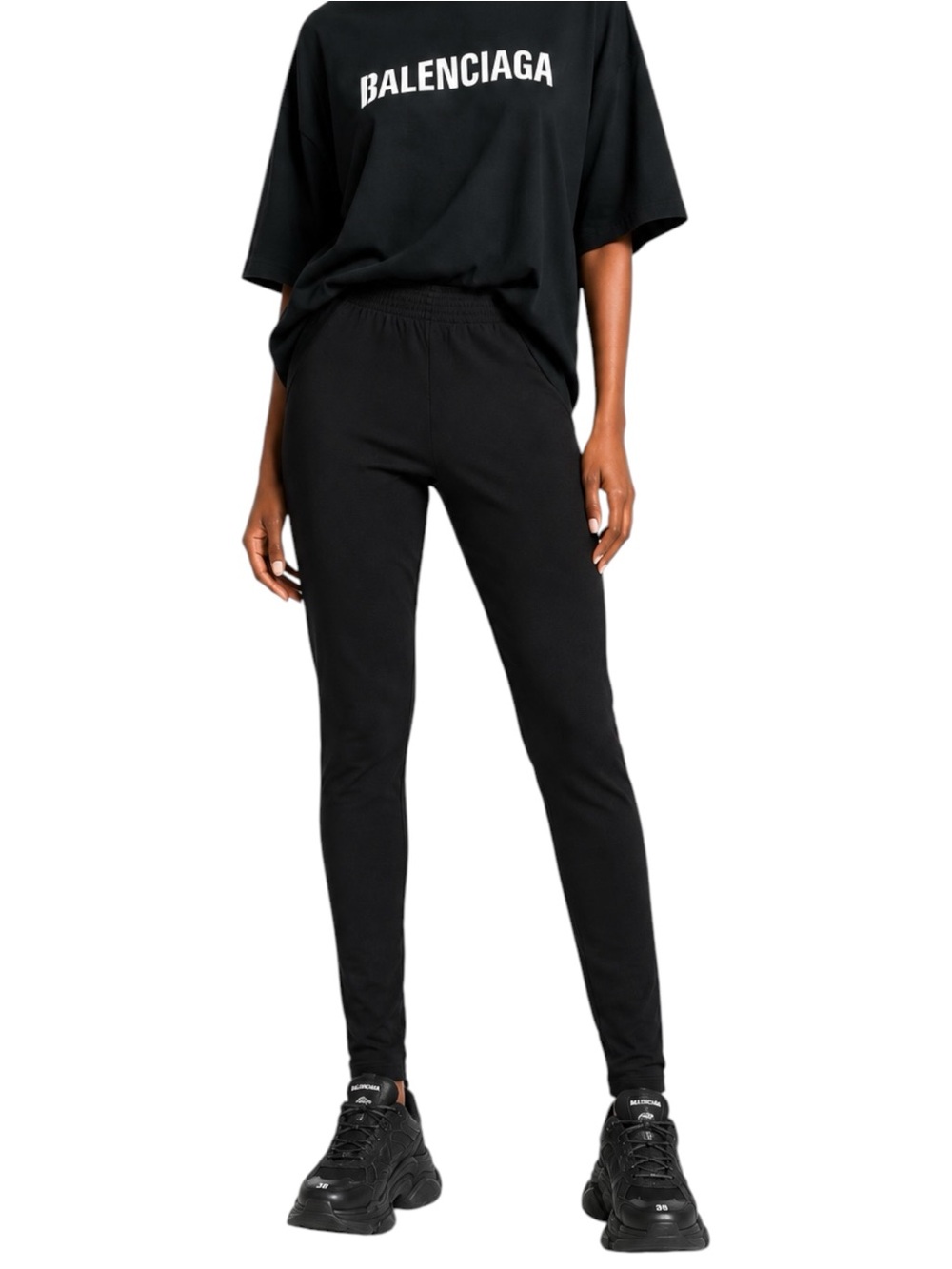 BALENCIAGA Black Jogger Track Pants US 4 Small